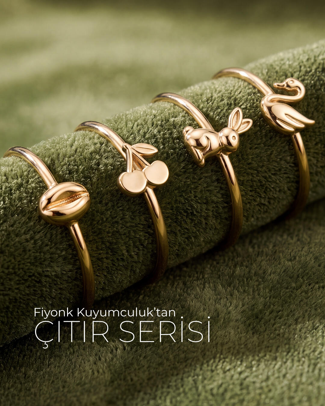 Kişiye Özel Harfli Yüzükler