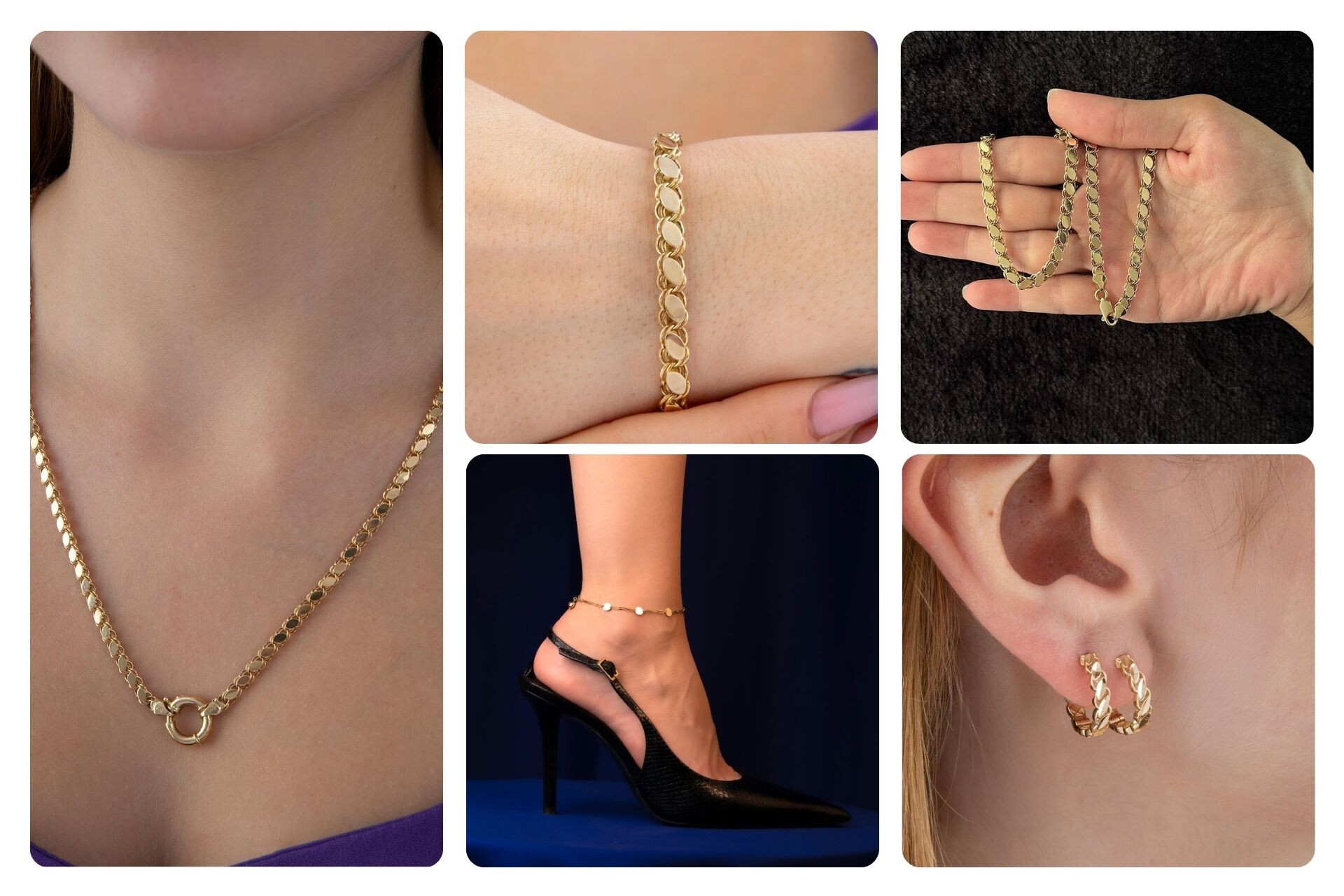 Altın Pullu Takılar