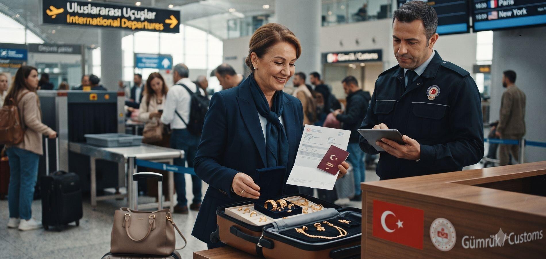 Türkiye'den Yurt Dışına Altın Takı Götürürken Bilmeniz Gerekenler